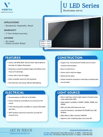 U LED Series Collection - Lighting